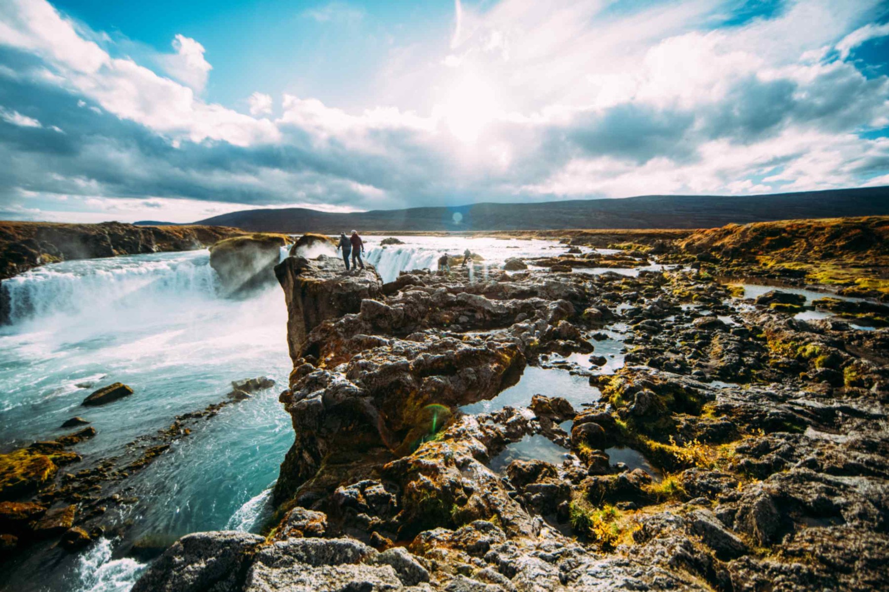 Godafoss waterval in IJsland